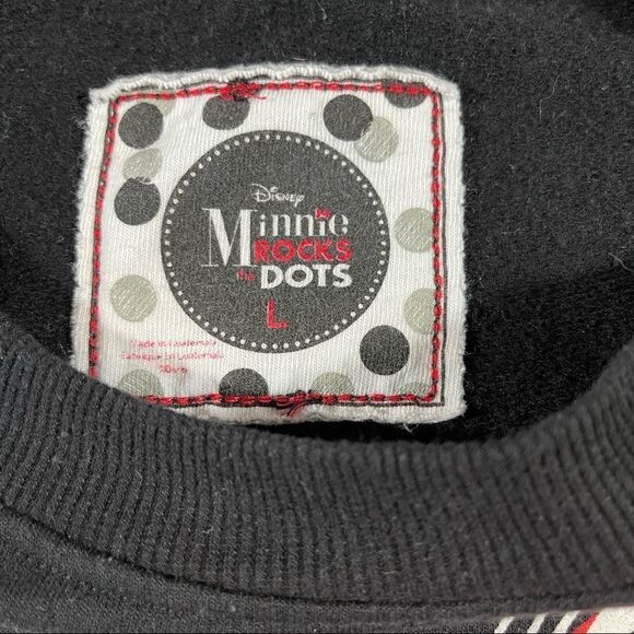 Disney Minnie Rocks Dots Sweatshirt - Picture 4 of 6